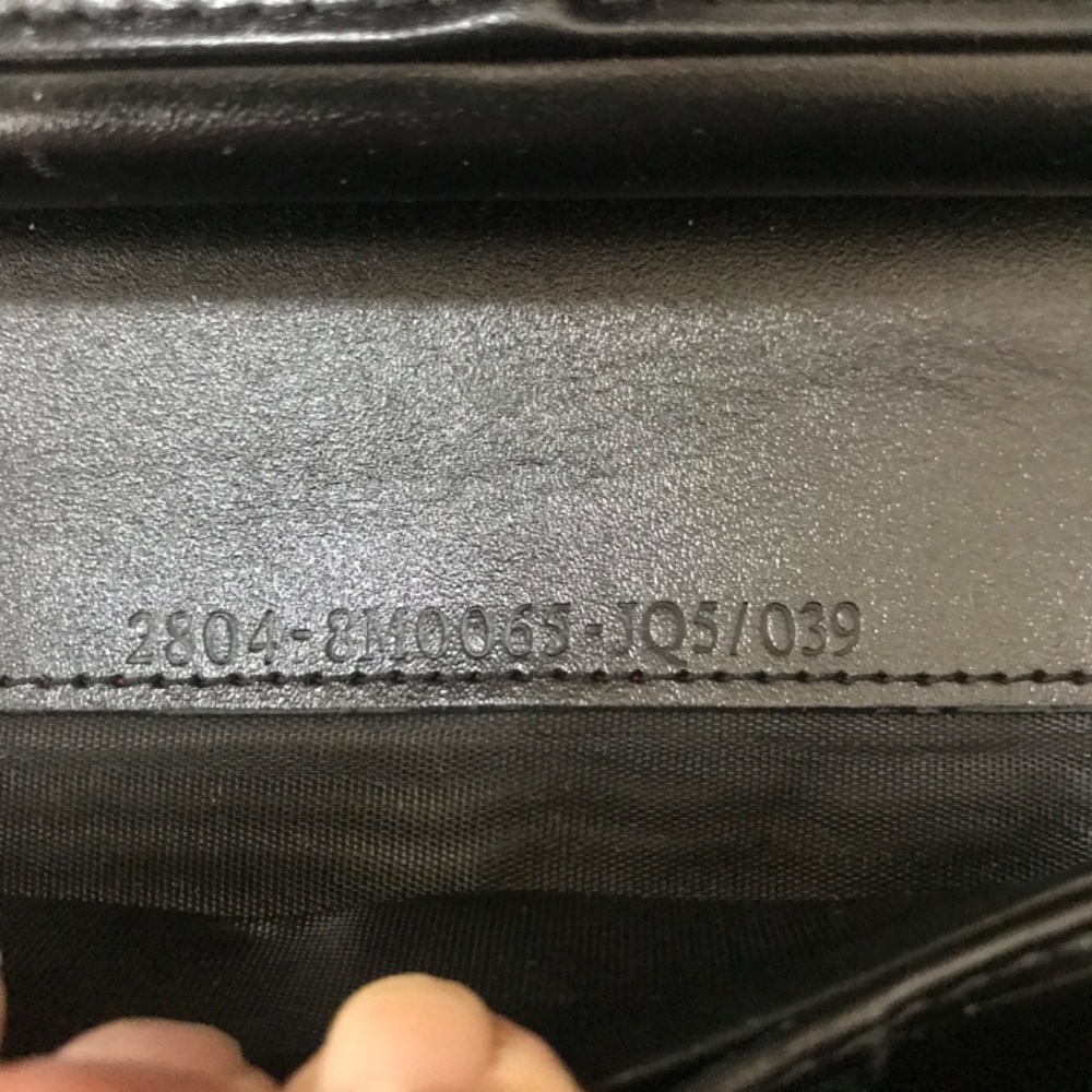 Authentic Fendi Zucca Black Wallet NWOT - Picture 4 of 11